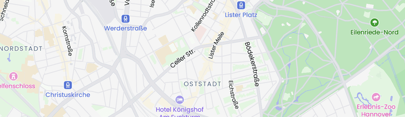 Karte mit dem ungefähren Standort