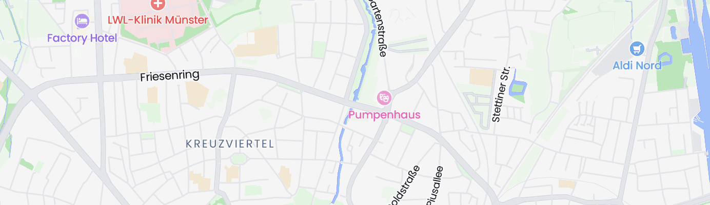 Karte mit dem ungefähren Standort