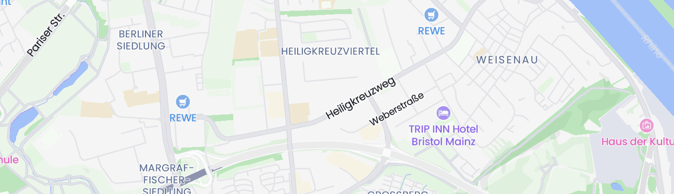 Karte mit dem ungefähren Standort