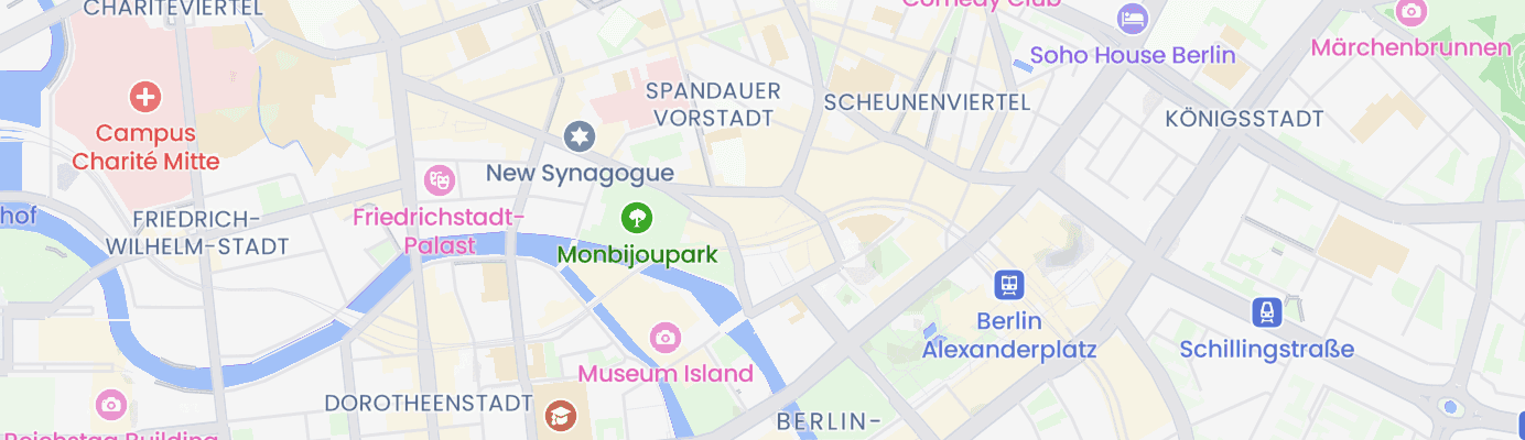 Karte mit dem ungefähren Standort