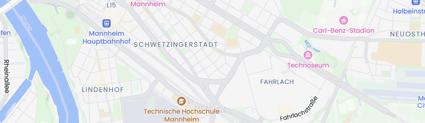 Karte mit dem ungefähren Standort