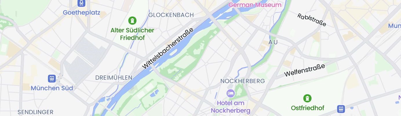 Karte mit dem ungefähren Standort