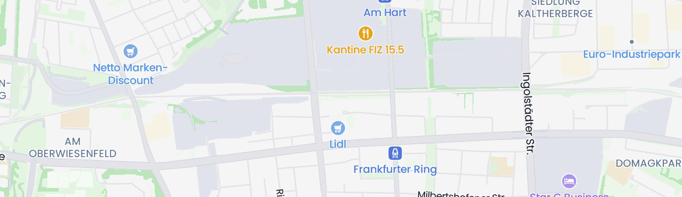 Karte mit dem ungefähren Standort