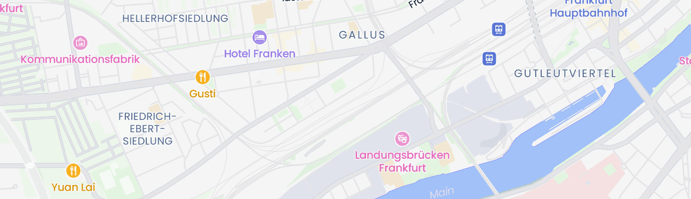 Karte mit dem ungefähren Standort