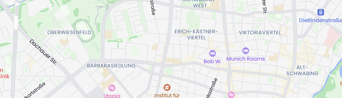 Karte mit dem ungefähren Standort