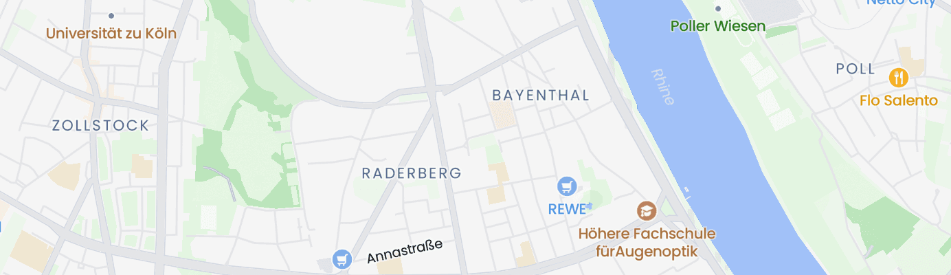 Karte mit dem ungefähren Standort