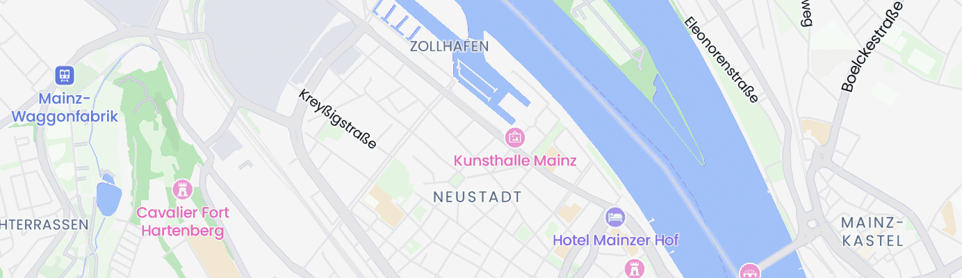 Karte mit dem ungefähren Standort