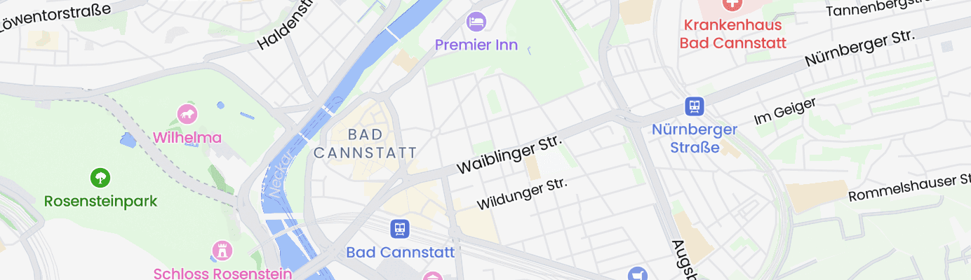 Karte mit dem ungefähren Standort