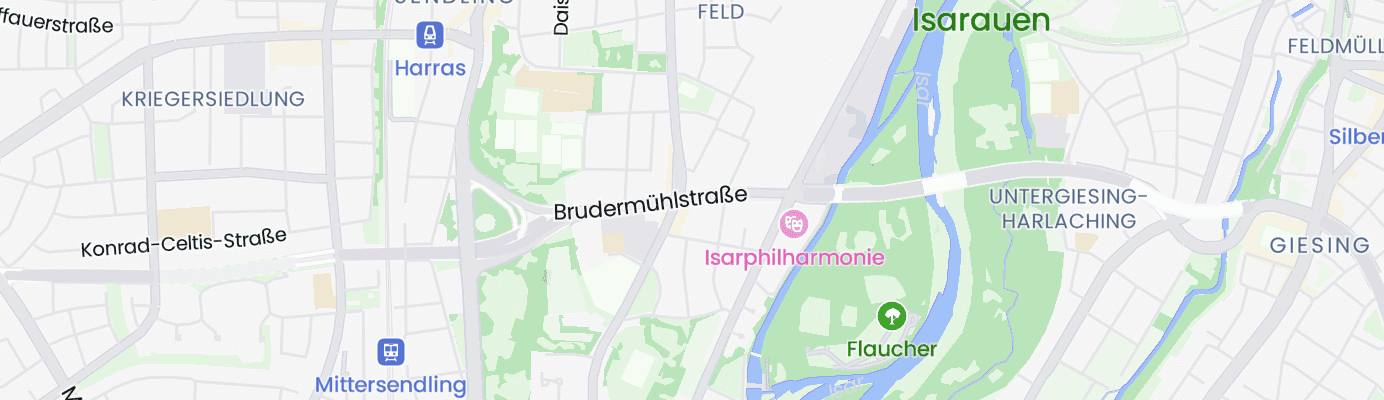 Karte mit dem ungefähren Standort
