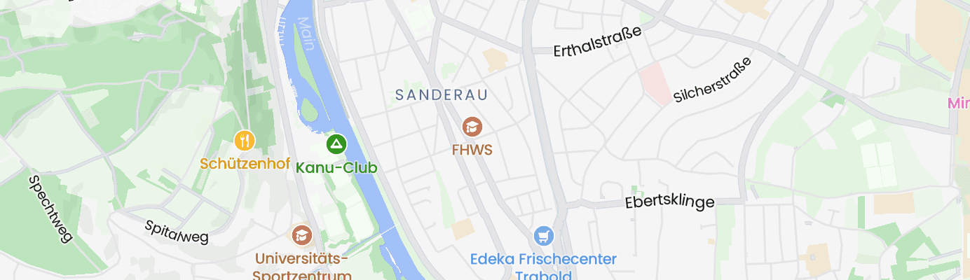 Map showing the approximate location