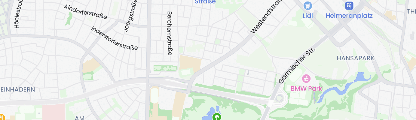 Karte mit dem ungefähren Standort