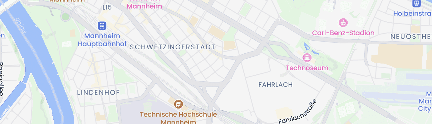 Karte mit dem ungefähren Standort