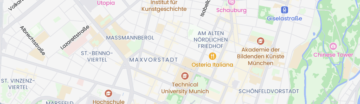 Karte mit dem ungefähren Standort