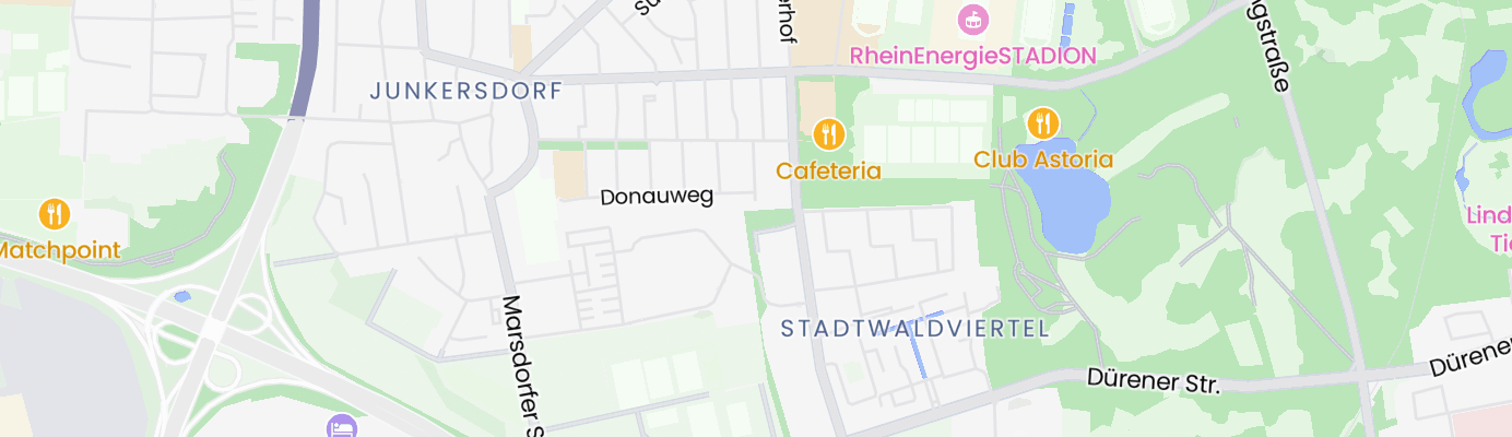 Karte mit dem ungefähren Standort