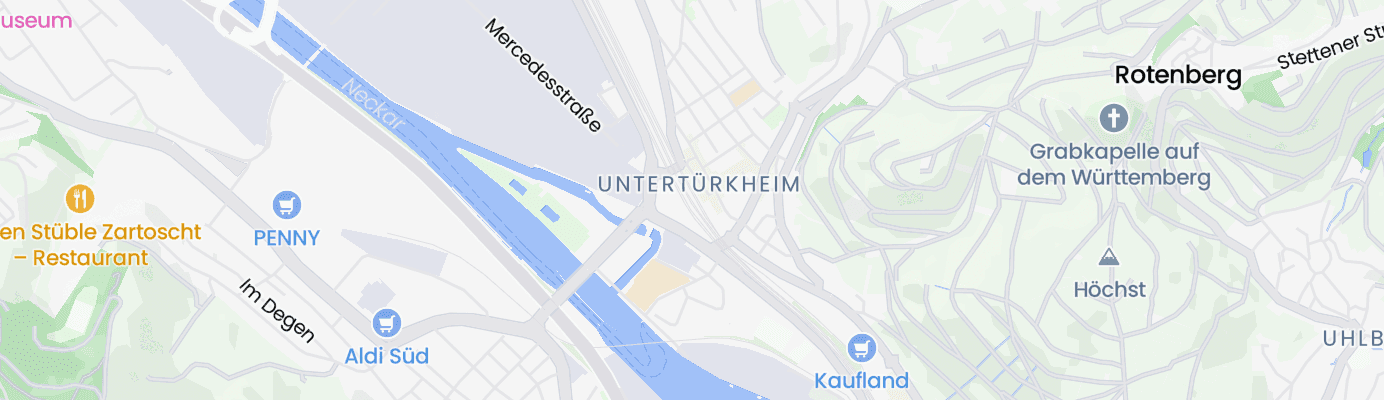 Karte mit dem ungefähren Standort