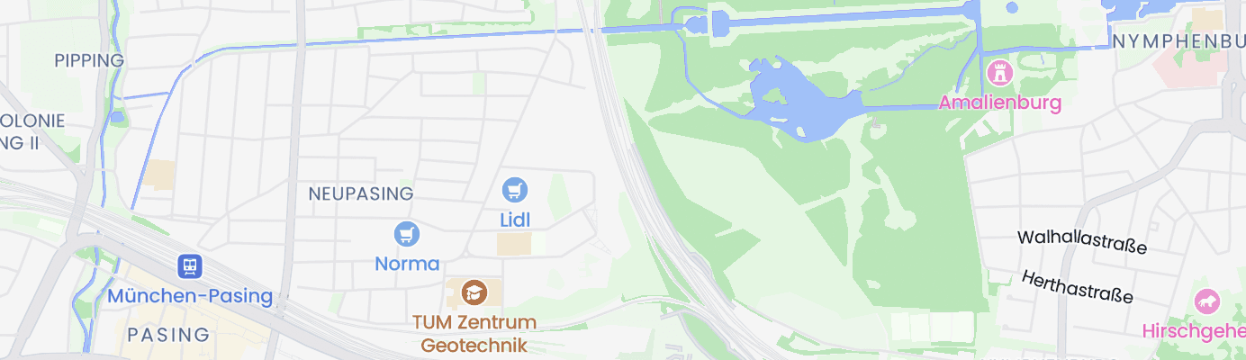Karte mit dem ungefähren Standort