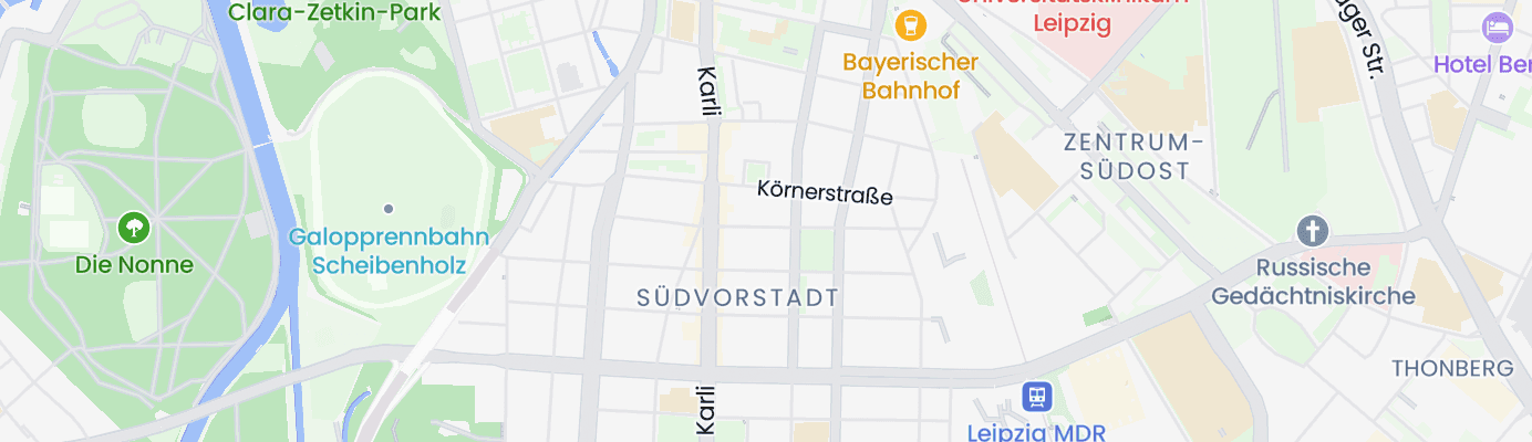 Karte mit dem ungefähren Standort