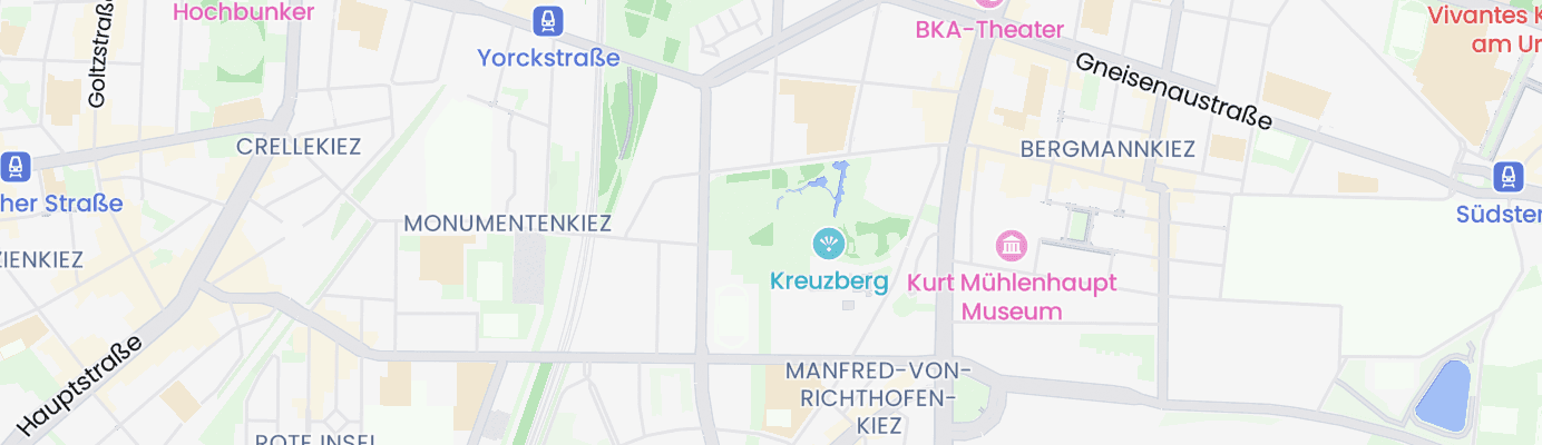 Karte mit dem ungefähren Standort