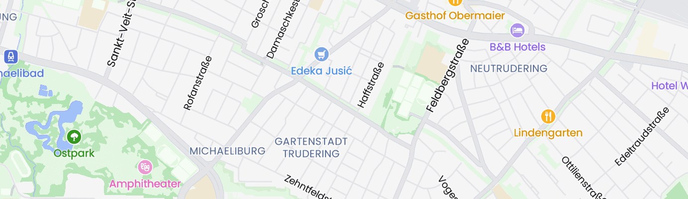 Karte mit dem ungefähren Standort