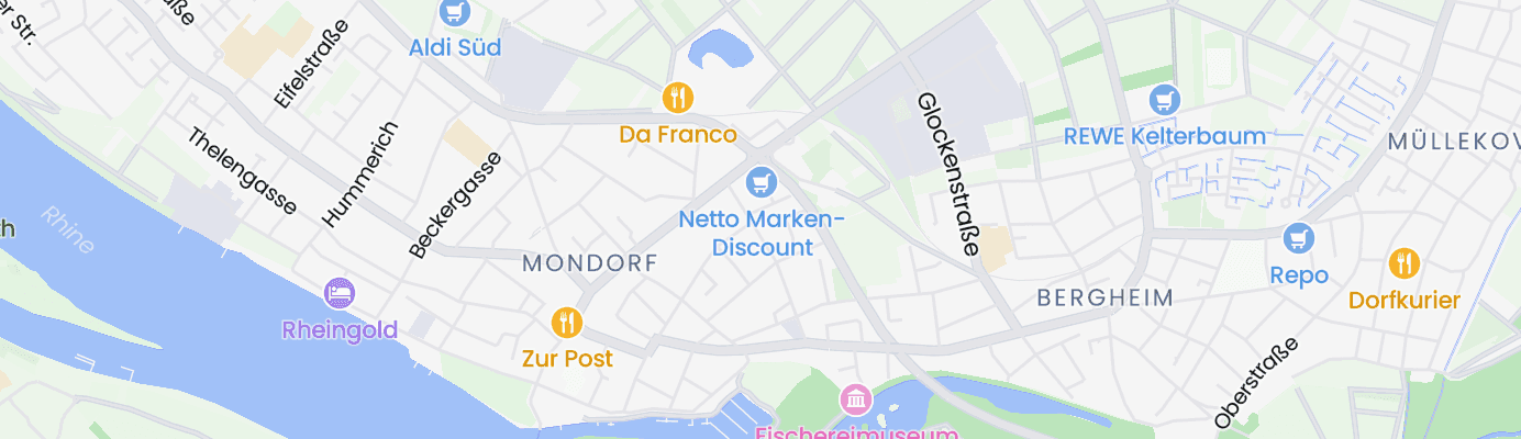 Karte mit dem ungefähren Standort