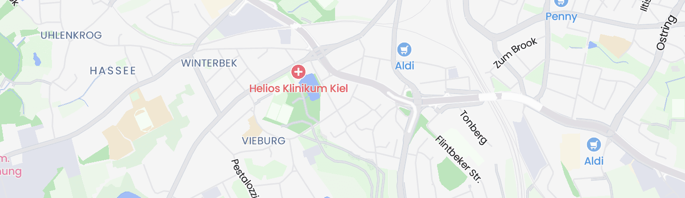 Karte mit dem ungefähren Standort