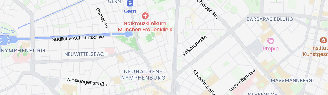 Karte mit dem ungefähren Standort