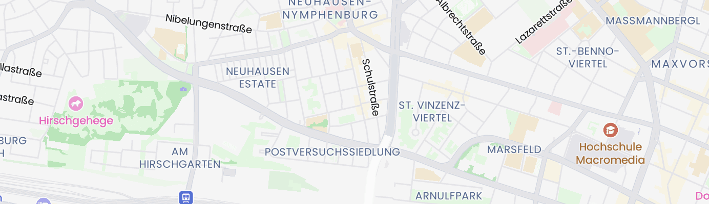 Karte mit dem ungefähren Standort