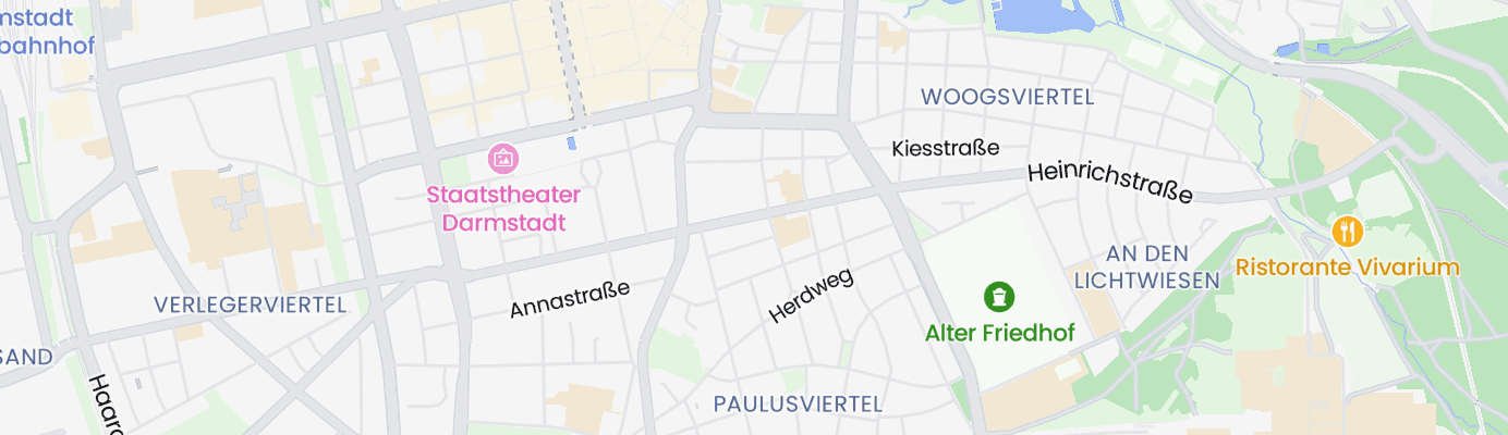 Karte mit dem ungefähren Standort