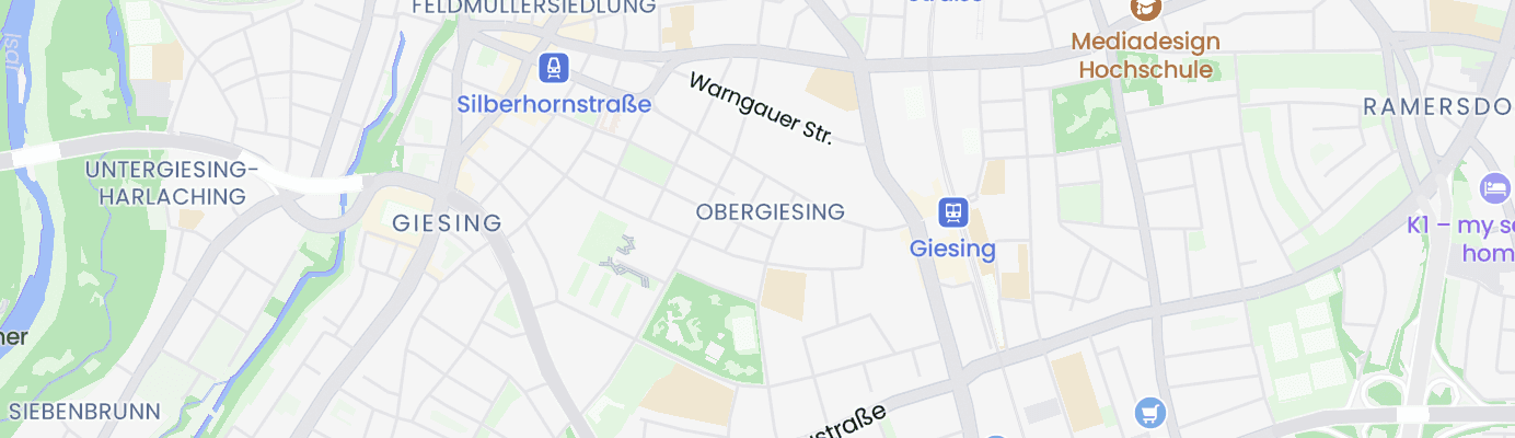 Karte mit dem ungefähren Standort