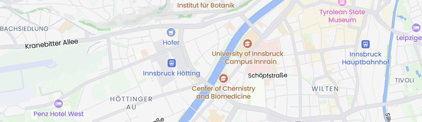 Karte mit dem ungefähren Standort