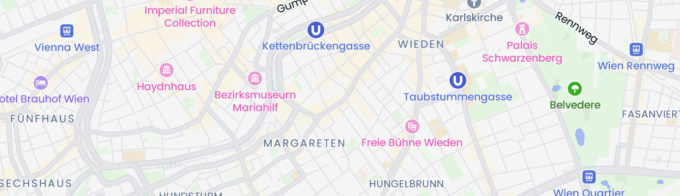 Karte mit dem ungefähren Standort