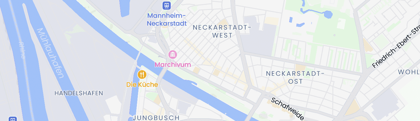 Karte mit dem ungefähren Standort