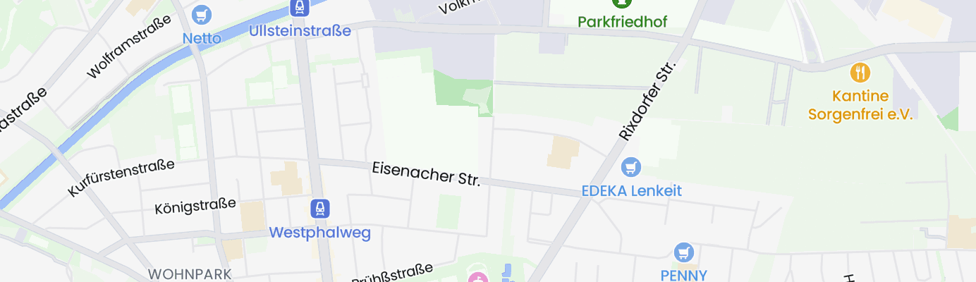 Karte mit dem ungefähren Standort