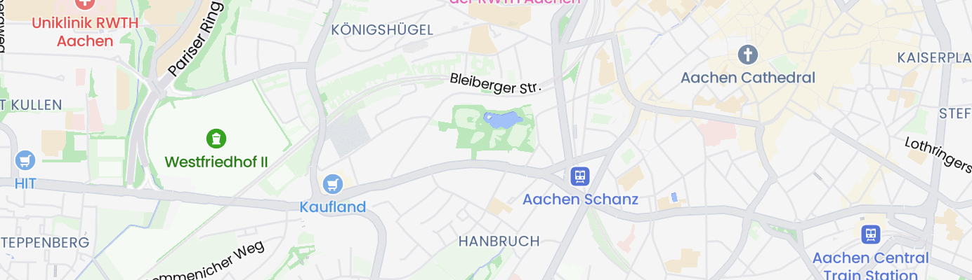Karte mit dem ungefähren Standort