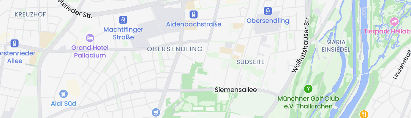 Karte mit dem ungefähren Standort