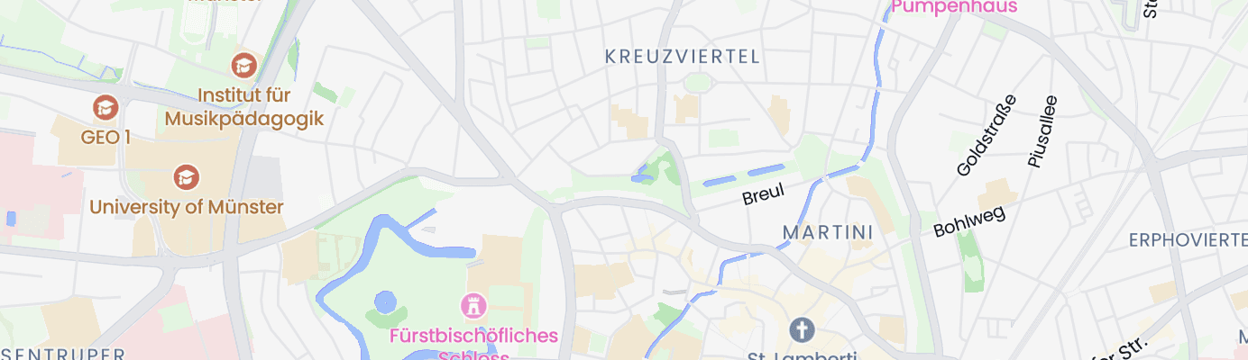Karte mit dem ungefähren Standort