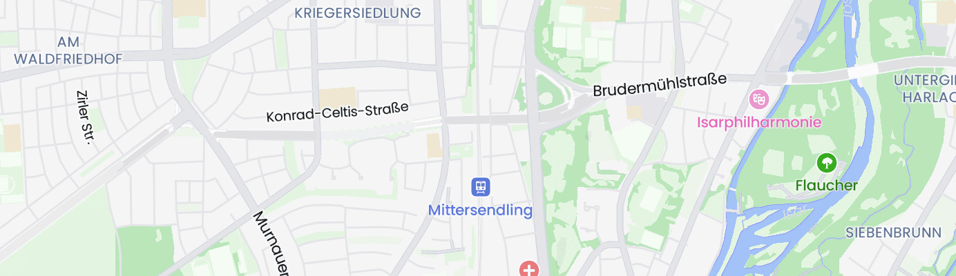 Karte mit dem ungefähren Standort