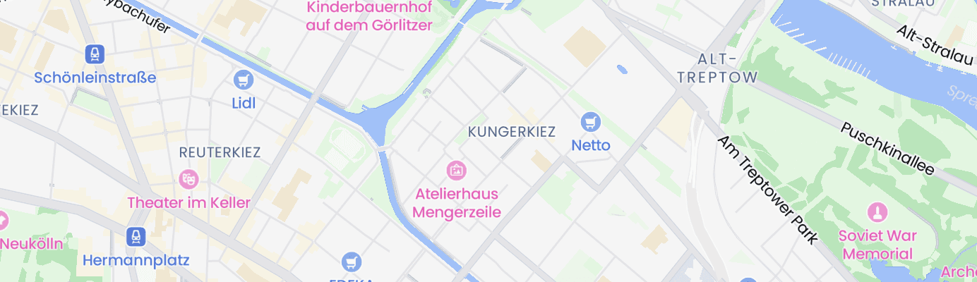 Karte mit dem ungefähren Standort