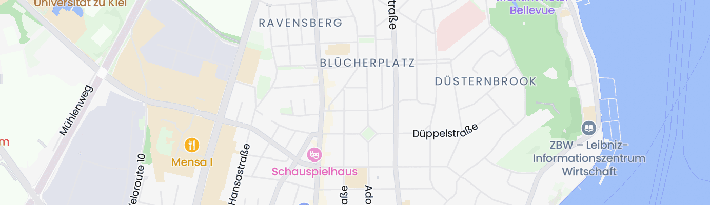 Karte mit dem ungefähren Standort