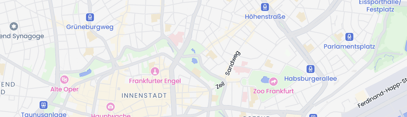 Map showing the approximate location