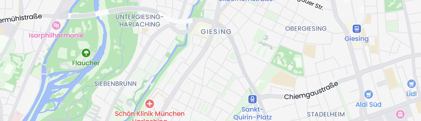 Karte mit dem ungefähren Standort
