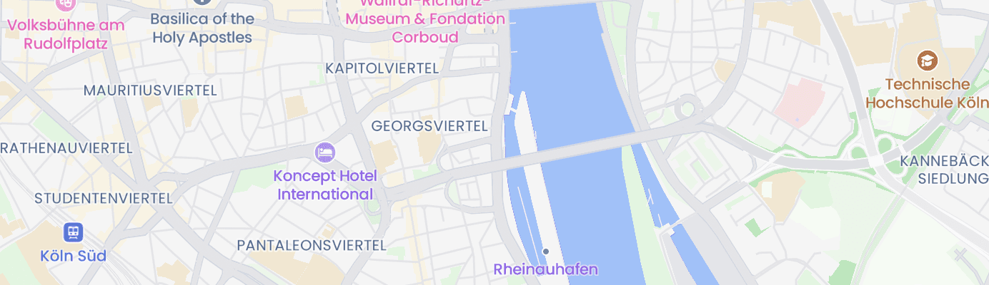 Map showing the approximate location