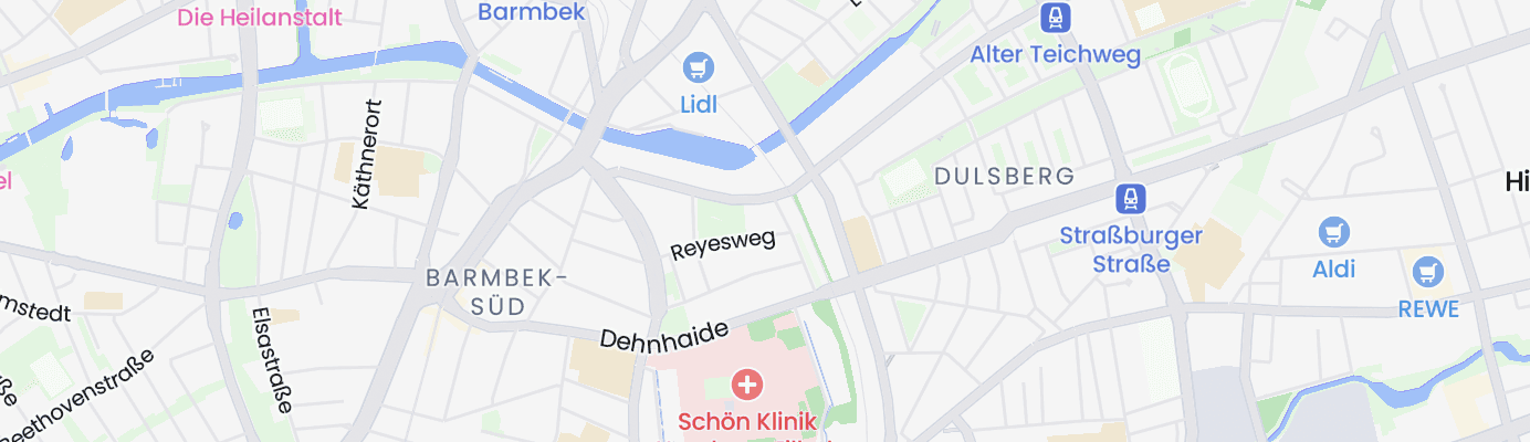 Karte mit dem ungefähren Standort