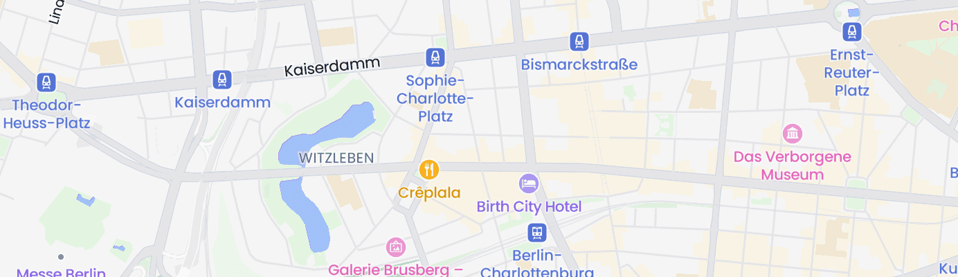 Karte mit dem ungefähren Standort