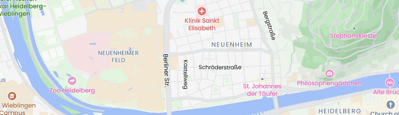 Karte mit dem ungefähren Standort