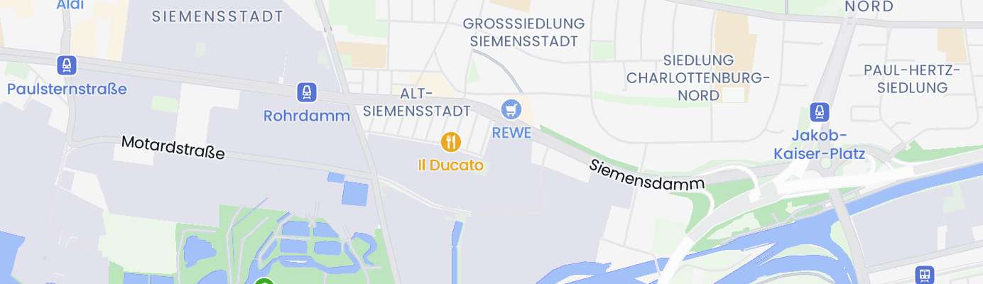Karte mit dem ungefähren Standort