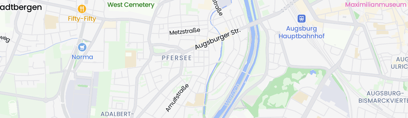 Karte mit dem ungefähren Standort