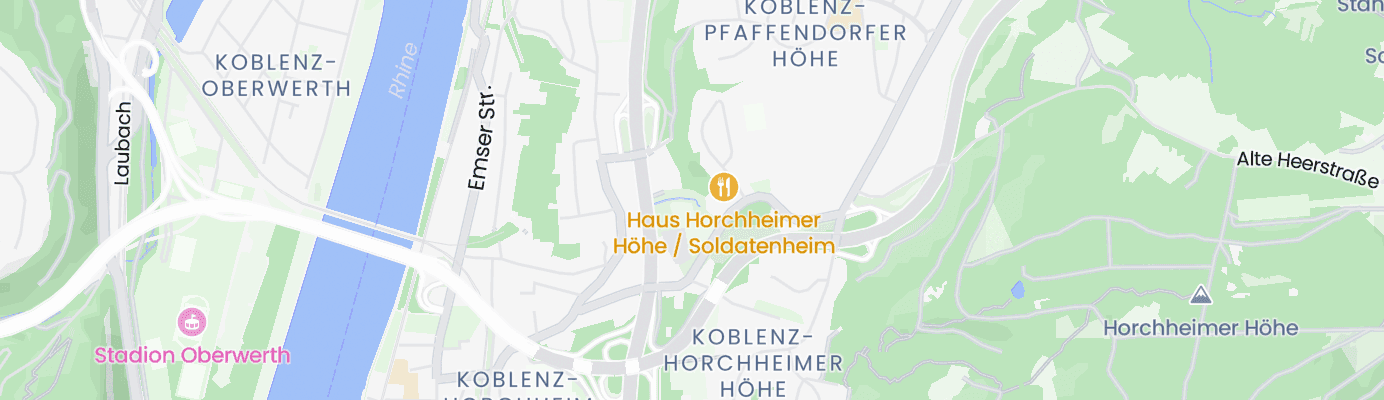 Karte mit dem ungefähren Standort