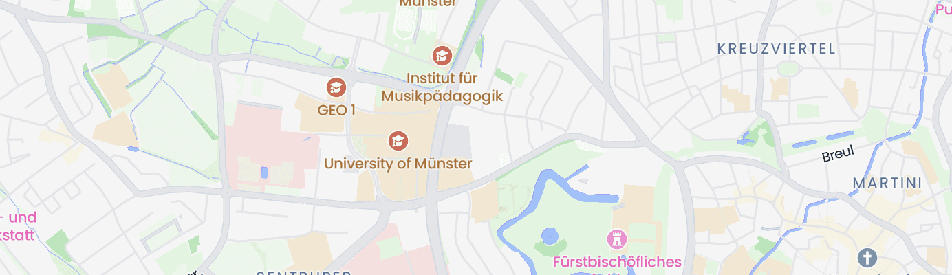 Karte mit dem ungefähren Standort