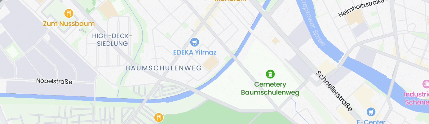 Map showing the approximate location